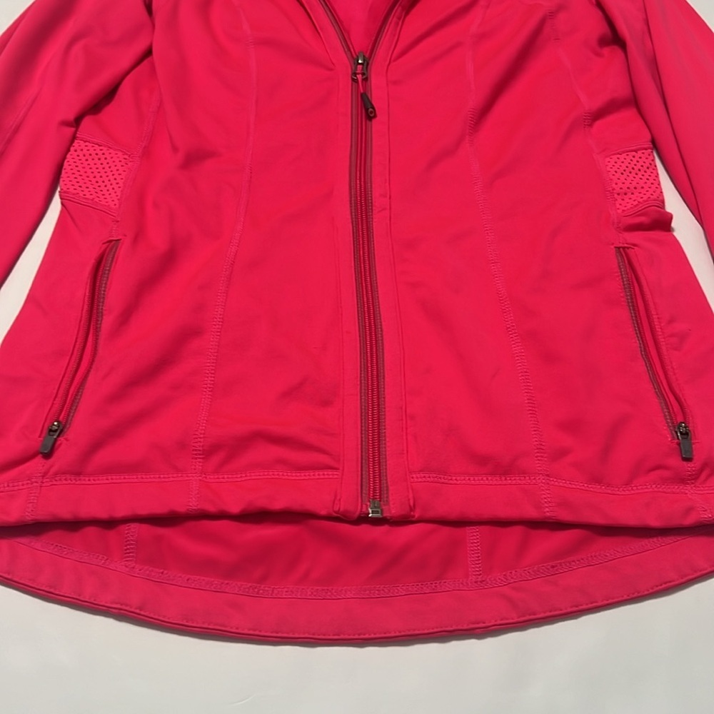 Women’s Tangerine zip up activewear jacket size small pink - Picture 3 of 8